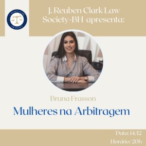 Evento “As Mulheres na Arbitragem”, com Bruna Frasson