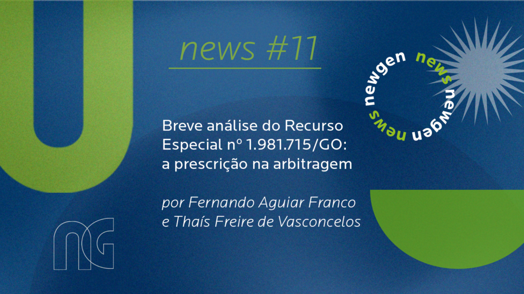 A Lei nº 9.307/1996 (“Lei de Arbitragem”), após a promulgação da Lei nº 13.129/2015 (“Reforma da Lei de Arbitragem”), passou a prever, em seu art. 19, § 2º, que a instauração da arbitragem constitui causa de interrupção da prescrição.